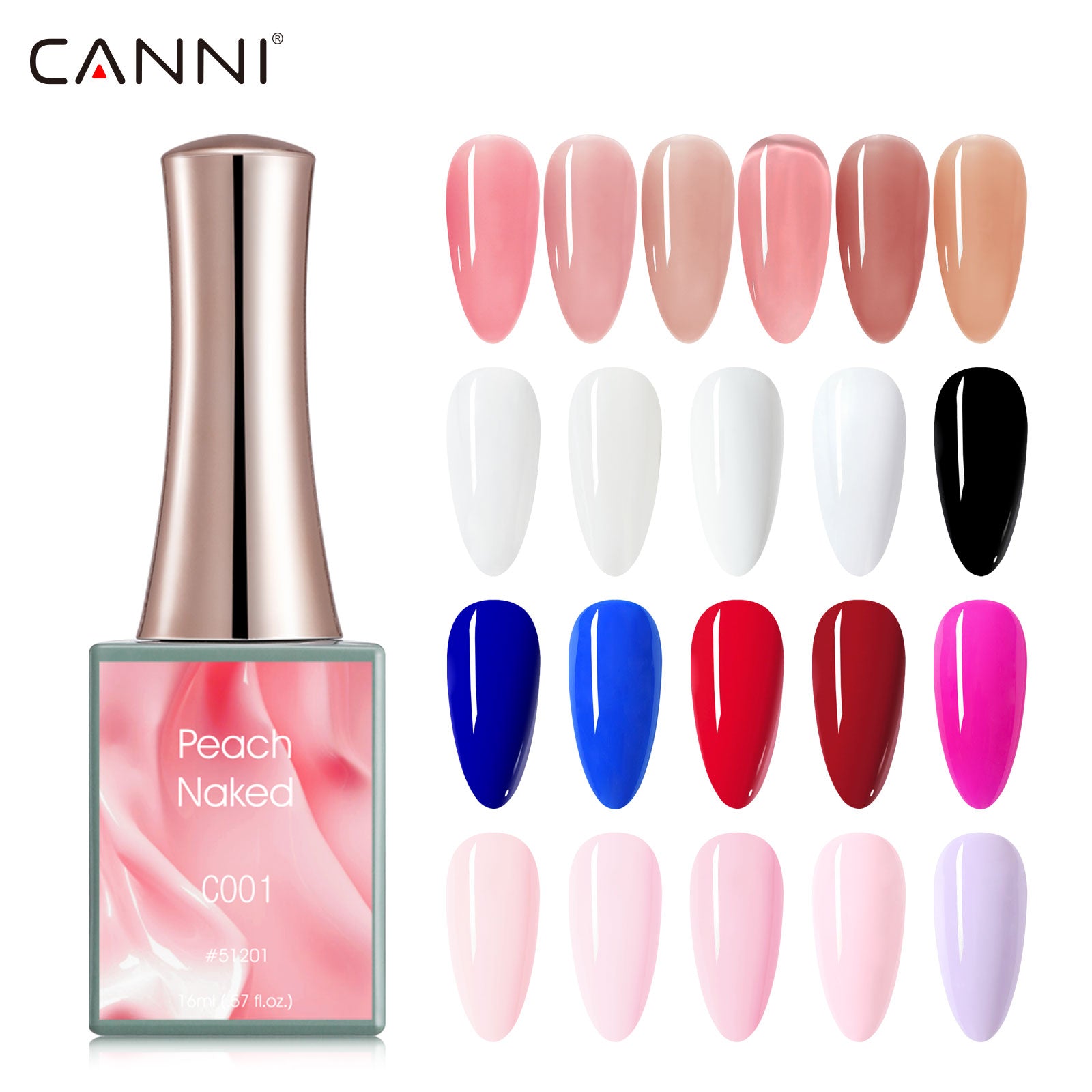 Color Nail Gel 16ml | CANNI Official