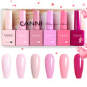 Coffret de 6 couleurs de gel pour ongles 9 ml