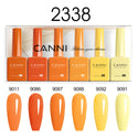 Coffret de 6 couleurs de gel pour ongles 9 ml