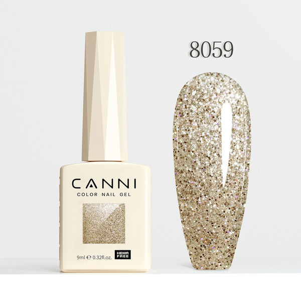 Gel à ongles pailleté 9 ml