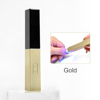 Buy gold HandHeld Mini Nail UV Lamp