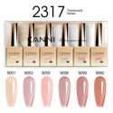 Coffret de 6 couleurs de gel pour ongles 9 ml