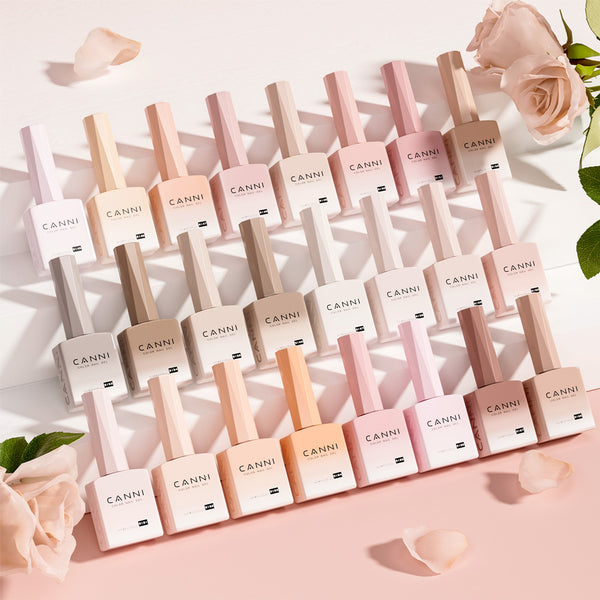 CC7 - Kit de 30 vernis gel couleur gelée translucide