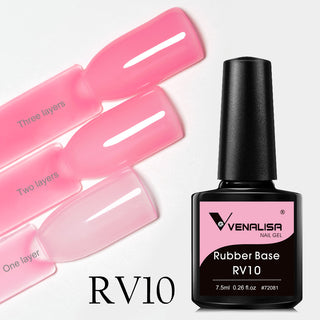 Buy rv10 Venalisa 7.5ml Colorful Rubber Base Coat Gel