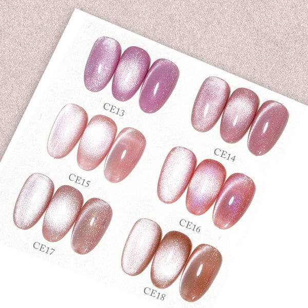 Crystal Galaxy Cat Eye Gel 30 Colors Set