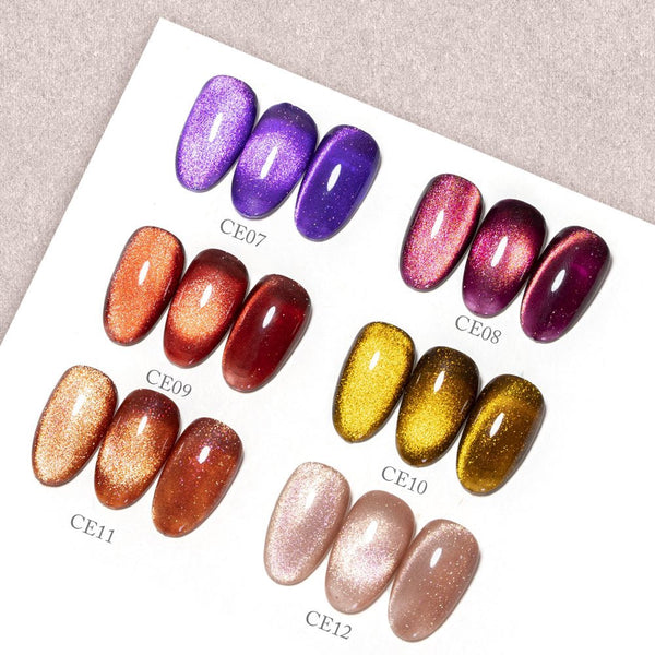 Crystal Galaxy Cat Eye Gel 30 Colors Set