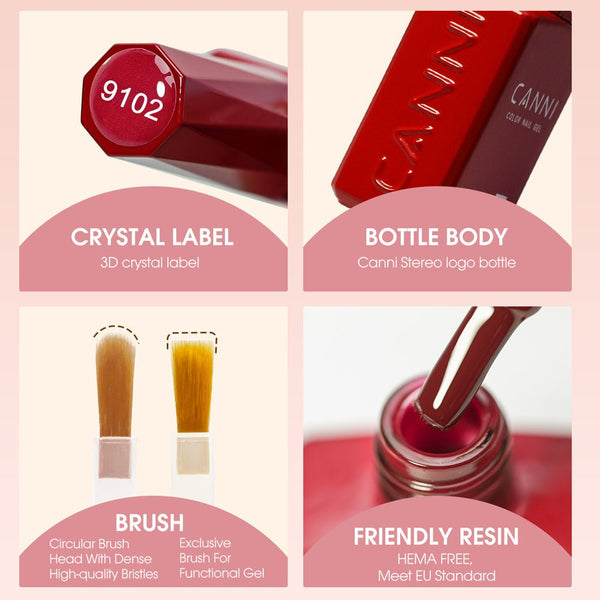 Color Nail Gel 9ml - CC5