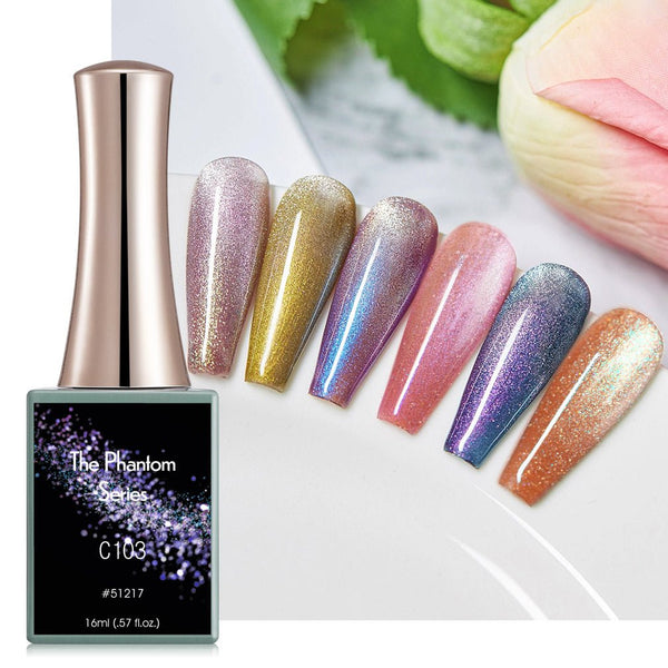 The Phontom - 6 Colors Gel Polish Set