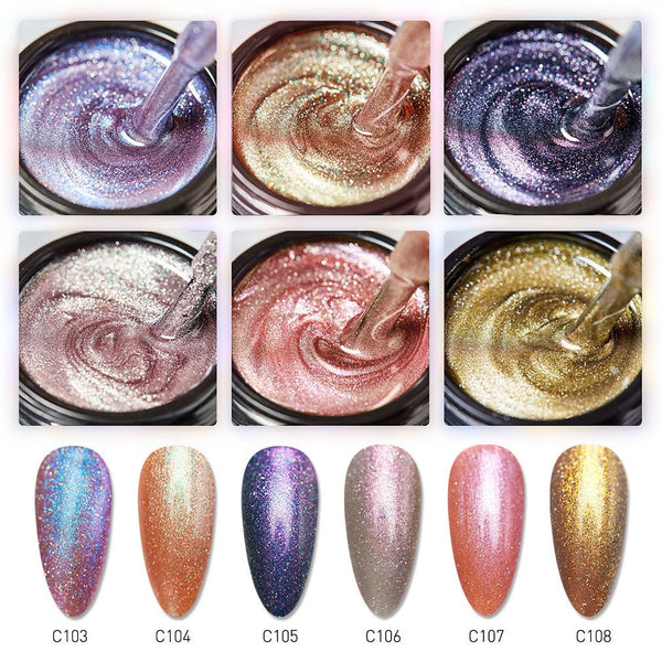 The Phontom - 6 Colors Gel Polish Set