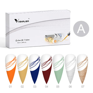 Buy a Venalisa 8 ML Liner Gel 7 Colors Kit
