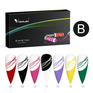 Buy b Venalisa 8 ML Liner Gel 7 Colors Kit