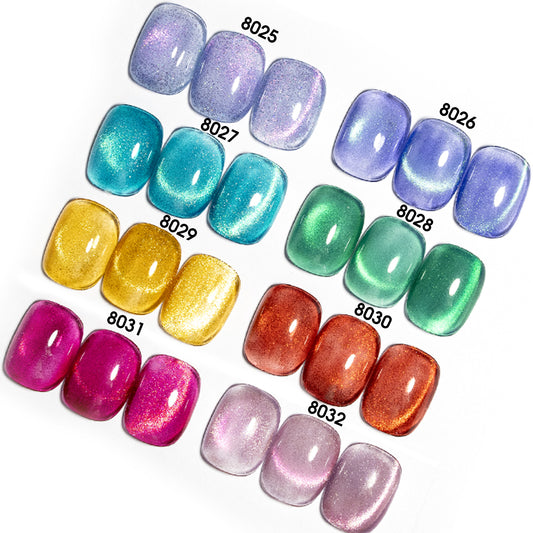 Esmalte en gel Cat Eye de 8 colores - Galaxy Gaze