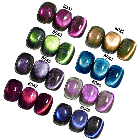 Esmalte en gel Cat Eye de 8 colores - Starry Sky Miracle