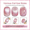 Coffret de 8 vernis gel - Collection œil de chat Pink Planet