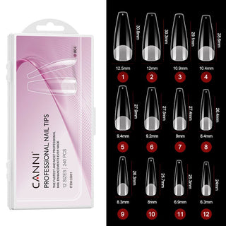 Buy 04 12 Size Gel Nail Tips 240 Pcs