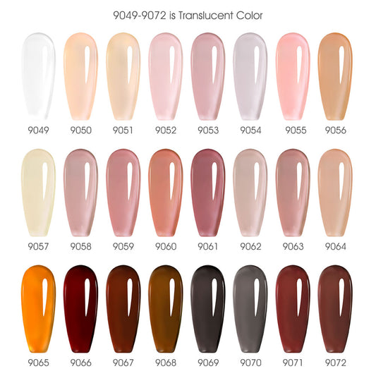 Gel de uñas de color 9 ml - CC3 Color translúcido