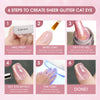 Cat Eye Gel Polish 8 Colors Set - Iridescent Dream