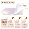 Glitter Gel Polish 8 Colors Set - Aurora Collection