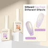 Glitter Gel Polish 8 Colors Set - Aurora Collection