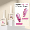 Esmalte en gel con purpurina (8 colores) - Colección Glitz Flash