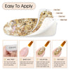 Glitter Gel Polish 8 Colors Set - Dawn Crystal Flash