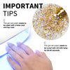 Glitter Gel Polish 8 Colors Set - Dawn Crystal Flash