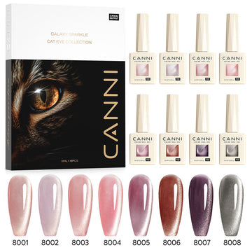 Esmalte en gel Cat Eye de 8 colores - Shimmer Velvet
