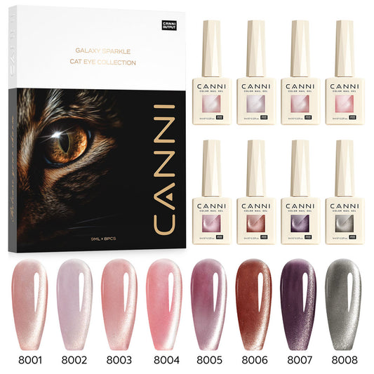 Esmalte en gel Cat Eye de 8 colores