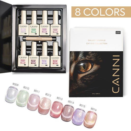 Esmalte en gel Cat Eye de 8 colores