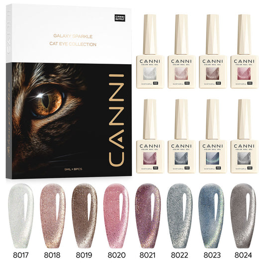Esmalte en gel Cat Eye de 8 colores - Sueño iridiscente