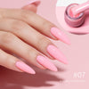 9ml Colorful Rubber Base Gel  6 Colors Set