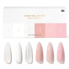 9ml Colorful Rubber Base Gel  6 Colors Set