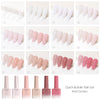 Gel constructor rápido de 9 ml, set de 6 colores