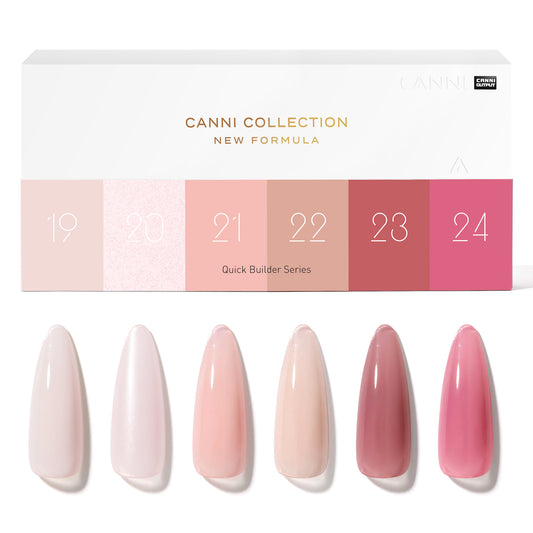 Gel constructor rápido de 9 ml, set de 6 colores