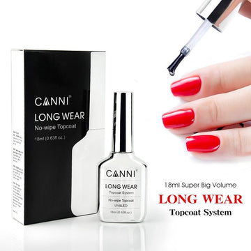 Top coat longue tenue 18 ml, super volumineux et super brillant
