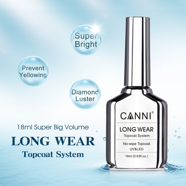 18ML Long Wear Top Coat Super Big & Super Bright