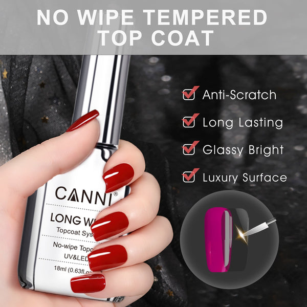 18ML Long Wear Top Coat Super Big & Super Bright