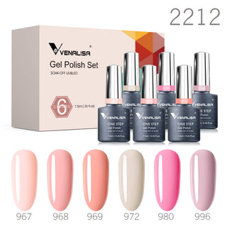 Buy 2212 Venalisa 6 Colors Gift Set - One Step Gel