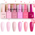 9ml Hema Free Nail Gel 6 Colors Set