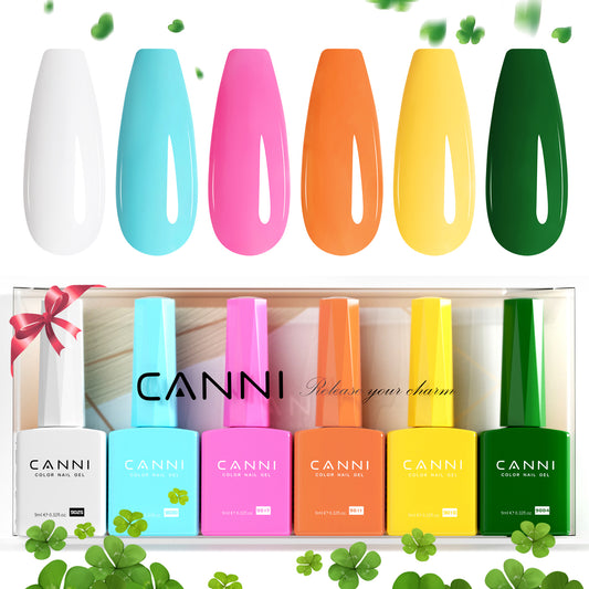 Chic Monochrome Kit - 9ml Nail Gel 6 Colors Set-2303
