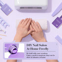 Purple Haze Harmony Kit - 9ml Hema Free Nail Gel 6 Colors Set-2308