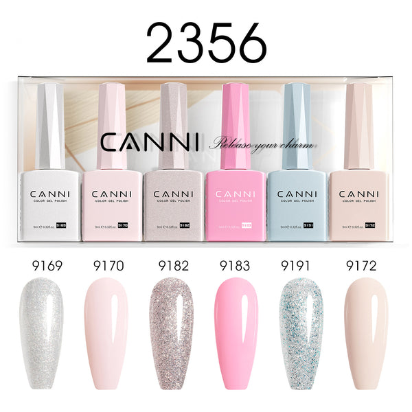 9ML Nail Gel 6 Colors Set