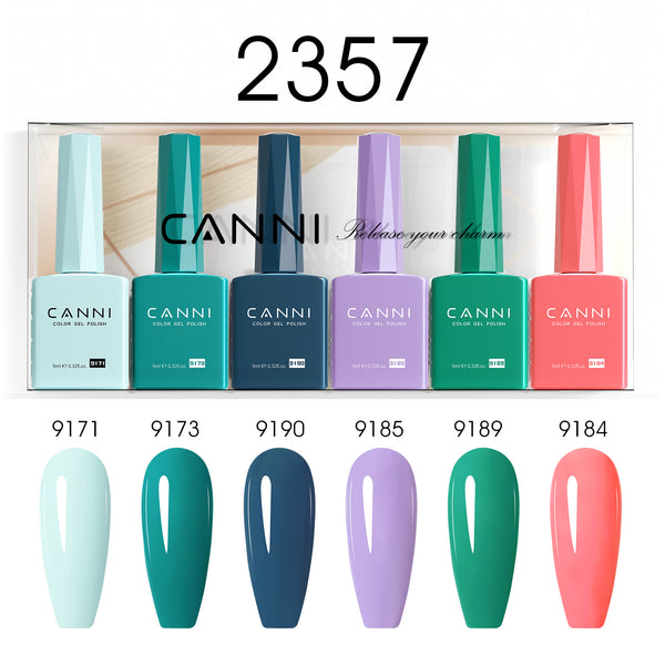 9ML Nail Gel 6 Colors Set