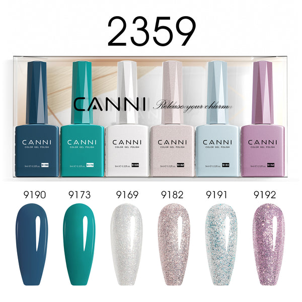 9ML Nail Gel 6 Colors Set