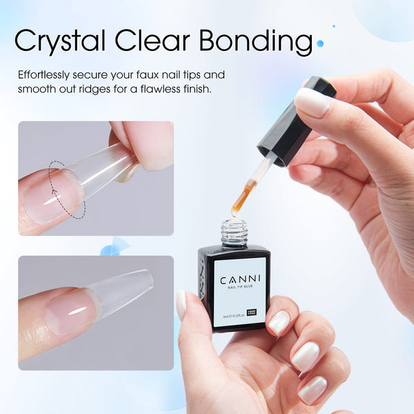Pegamento para puntas de uñas HEMA FREE 9 ml