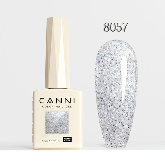 Gel de uñas con purpurina de 9 ml - Serie Diamond Glitter