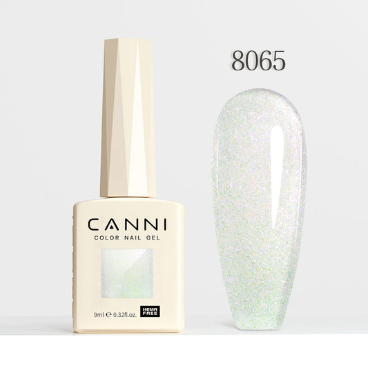 Gel de uñas con purpurina de 9 ml - Serie Aurora Glitter