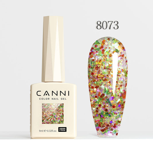 Gel de uñas con purpurina de 9 ml - Serie Prism Flash