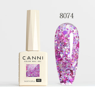 Buy 8074 Glitter Nail Gel 9ml - Prism Flash Series