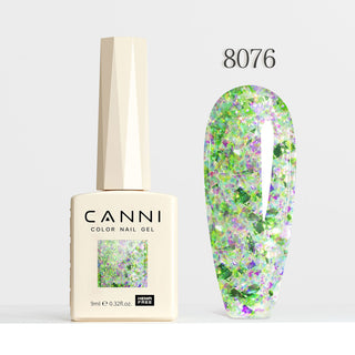 Buy 8076 Glitter Nail Gel 9ml - Prism Flash Series